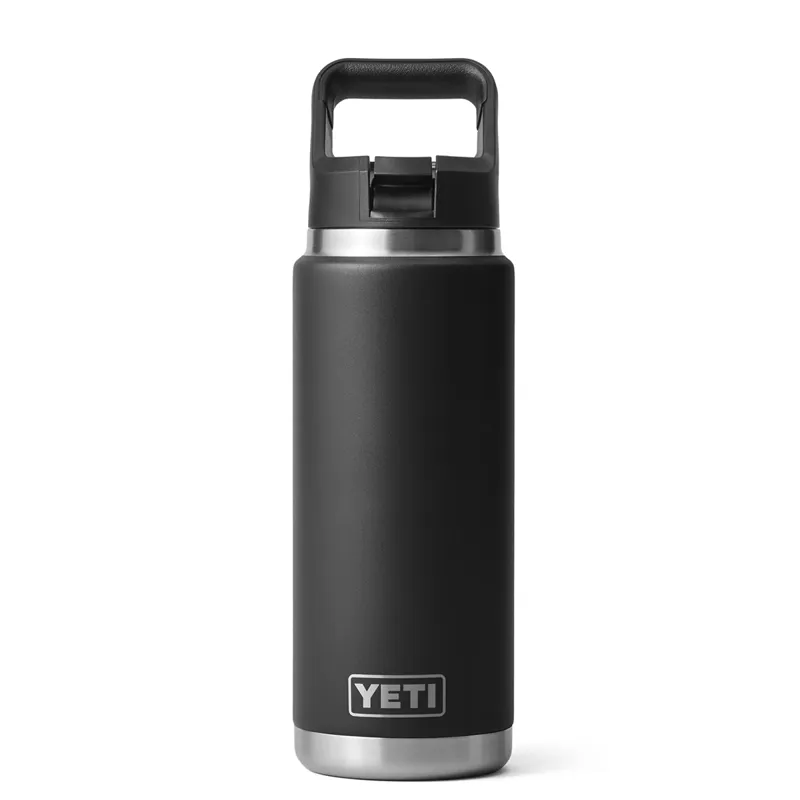 Yeti Rambler 26oz Straw Bottle in Black-1